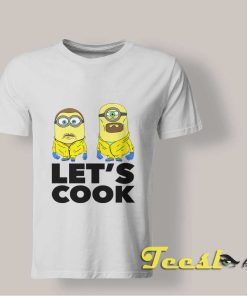 Breaking Bad Minions Let's Cook shirt