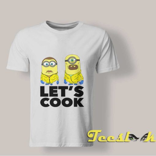 Breaking Bad Minions Let's Cook shirt