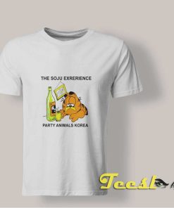 Party Animals Garfield Soju shirt