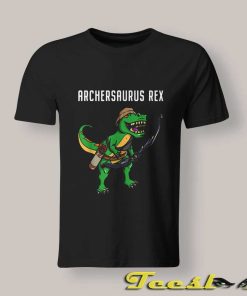 Archersaurus Funny Dinosaur T shirt