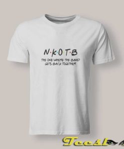 New Kids On The Block Nkotb Band T shirt