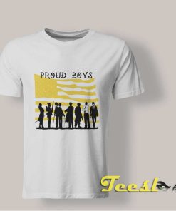 Proud Boys Patriotic American Flag shirt