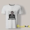 Trump Mugshot Not Guilty T shirt