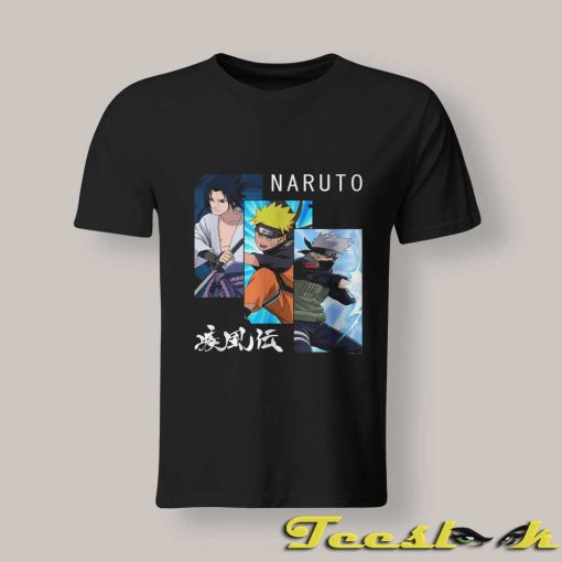 Naruto Sasuke And Kakashi T shirt
