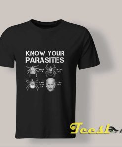 Anti Biden Know Your Parasites T shirt