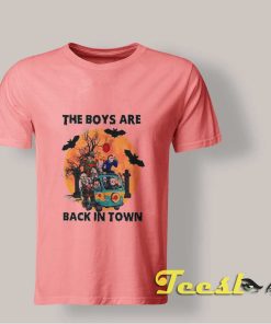 The Boys Are Back In Town Halloween shirts