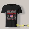 Merry Christmas American Lady Ugly T shirt
