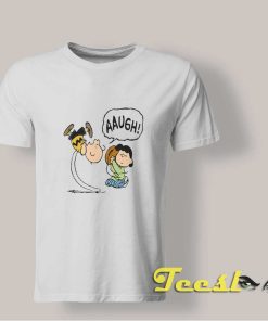 Charlie Brown And Lucy Football T shirt